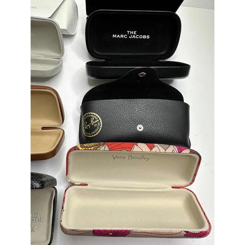 Sunglass Case RayBan Longchamp Marc Jacobs Jimmy Crystal Michael Kors Vera set 8